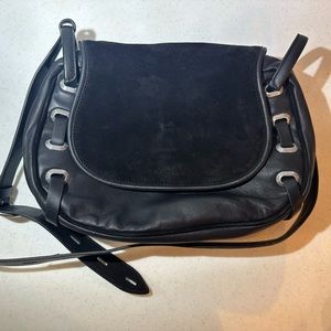 Rag & Bone leather/ suede crossbody shoulder bag